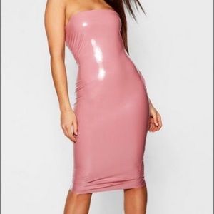 Boohoo | Dresses | Latex Dress | Poshmark